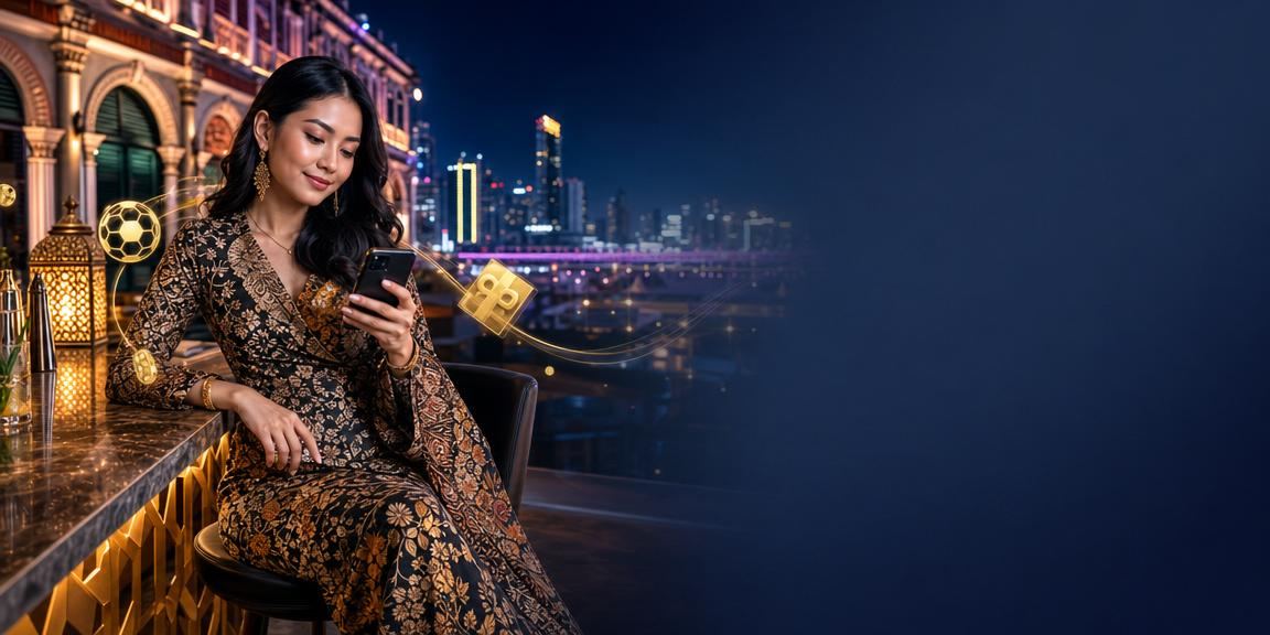 Paparan aplikasi mudah alih kasino Selangor dengan batik